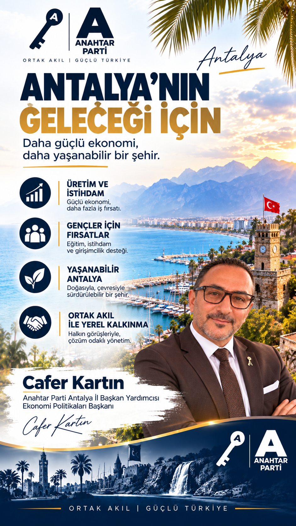 Cafer Kartın - Antalya'nın Geleceği İçin Daha Güçlü Ekonomi