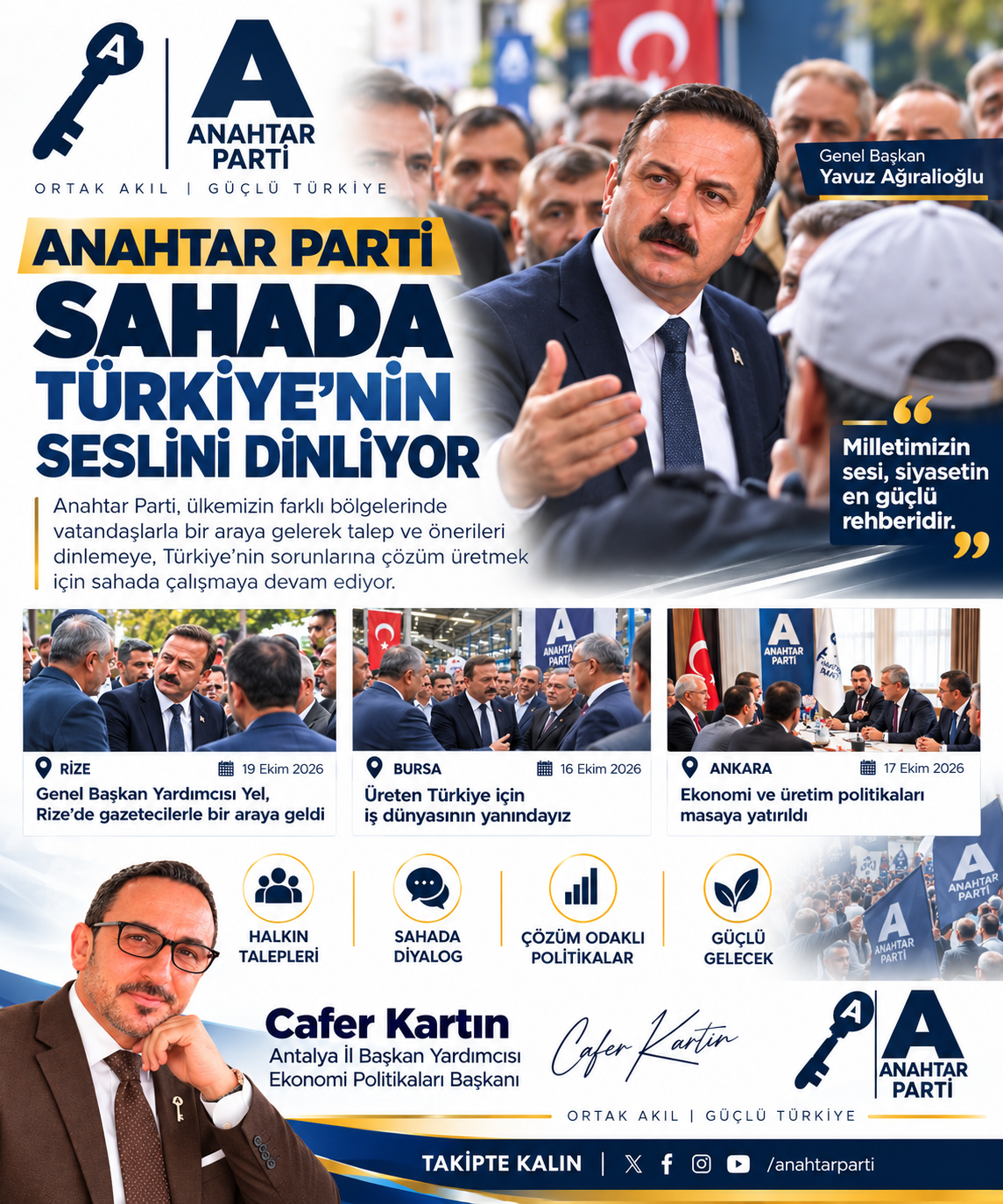 Cafer Kartın - Sahada Türkiye'nin Sesini Dinliyor